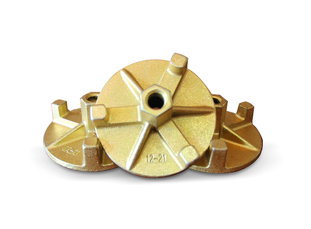 Casted Concrete wall Formwork nut for 130mm Plate Diameter with 200KN high quality